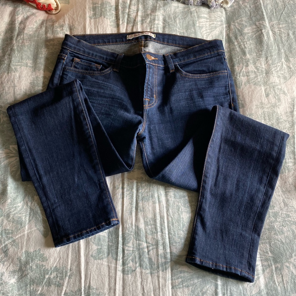J Brand Skinny Jeans, Dark Wash